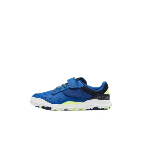 DECATHLON Детские тренировочные кроссовки Low Top Oxford Синий/Сияющий Желтый/Пыльно-Синий Kids