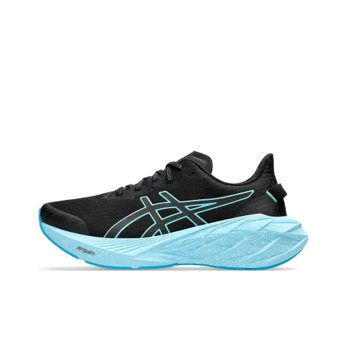 Asics Novablast 4 Low Топ Беговые кроссовки Мужской Черный Синий