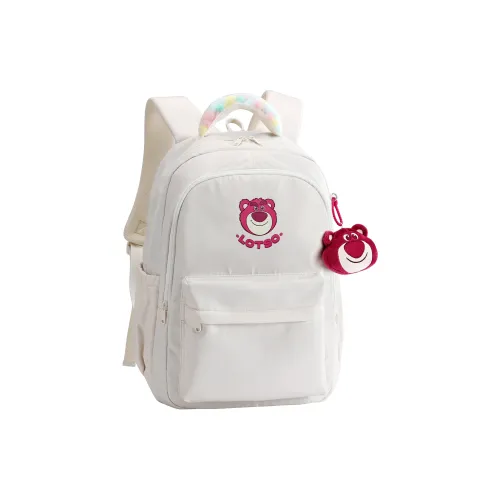 Disney Strawberry Bear Series Полиэстер Рюкзак Женские Экрю