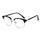 Серебристо-черная рамка