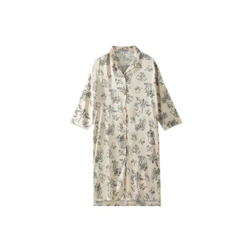 Dream Heart Ночная сорочка Женская Абрикос