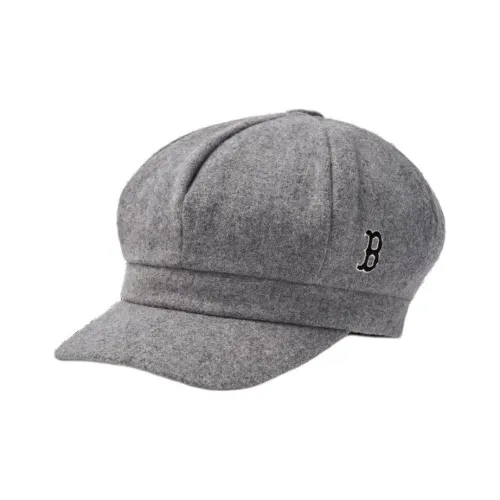 Бейсбольная кепка MLB Base Logo хлопок полиэстер шерсть унисекс серый