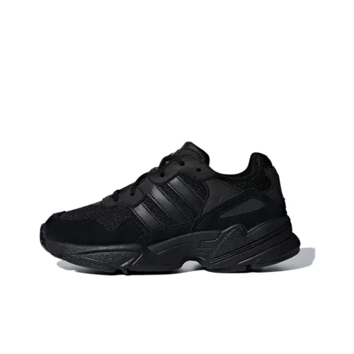 Adidas Originals YUNG 96 Дышащая Повседневная Обувь Черная Подростки