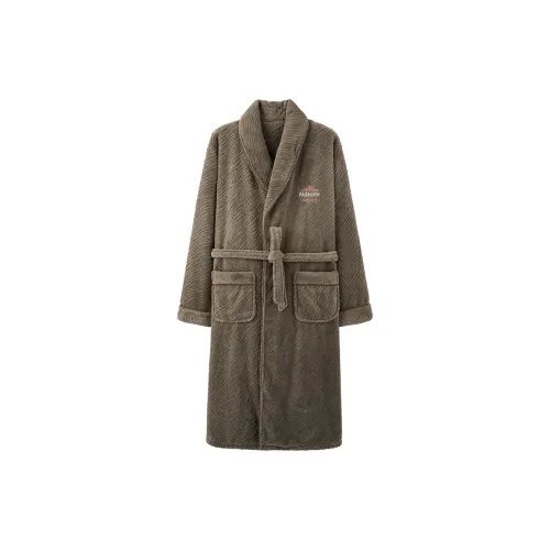 Mulong Family Sleep Robe Мужской CAMEL
