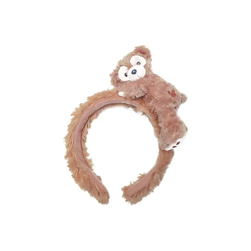 Disney Гонконгский Дисней Даффи Плюшевая кукла с ободком Мерч по IP