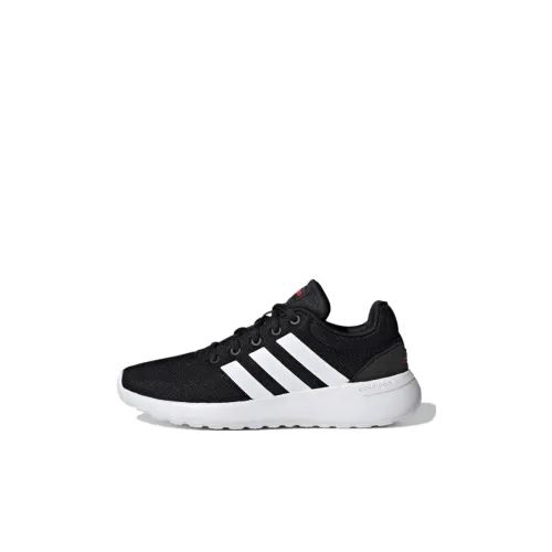 ADIDAS NEO Lite Racer Cln 2,0 K Амортизация Низкий Топ KIDS Lifestyle Shoes Черный Белый Детский