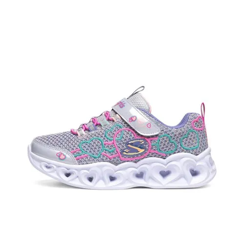 Skechers Heart Lights Детская повседневная обувь Низкий топ Подростковый