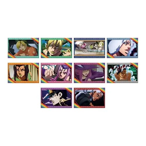 Medicos Jotaro Kujo Jolyne Cujoh JoJo's Bizarre Adventure Каменный океан Сцена Фотография Акрил Прямоугольный Vol2