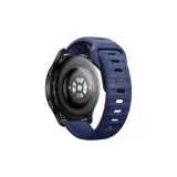 Официальный обновленный спортивный силиконовый ремешок для часов [темно-синий]