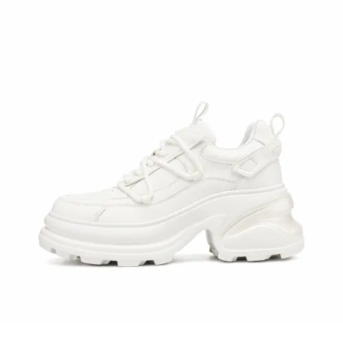 Rosa Bianca Легкий визуально увеличивает рост Низкий Топ Повседневный Женский