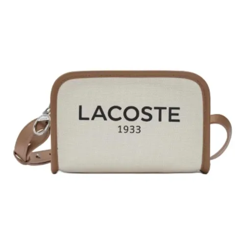 LACOSTE Сумки кросс-боди Молочно-белый и Коричневый Унисекс