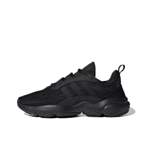 Adidas Originals Haiwee J Slip-Resistant Low Top Casual Black Teenagers Adidas Originals Haiwee J противоскользящий низкий топ кэжуал черный для подростков