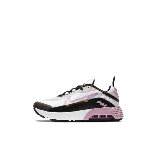 Nike Air Max 2090 Low Беговые кроссовки Черный Белый Розовый для детей 3-7 лет