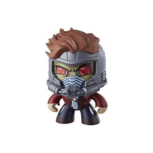 Hasbro Звезда Lord Hasbro Marvel Cool Head Transformation Plush Toy Фигурки в стиле Chibi