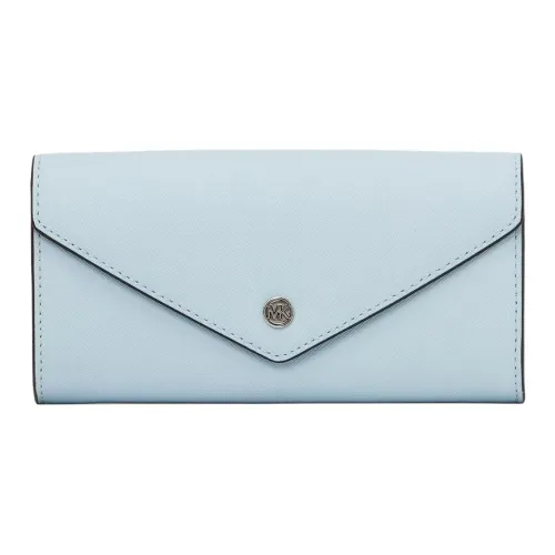 MICHAEL KORS Jet Set Travel Коровья кожа Кошелек Большой Женские Vista Синий