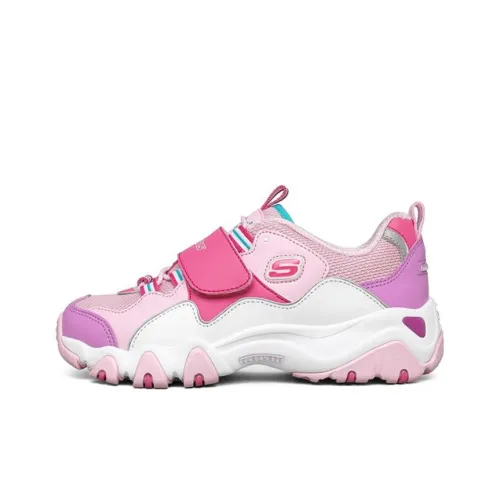 Skechers D'LITES Series Детская повседневная обувь Низкий топ Школьный возраст