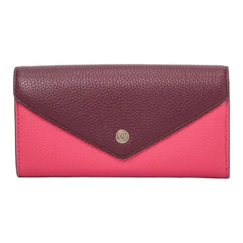 MICHAEL KORS Jet Set Travel Коровья кожа Кошелек Большой Женский Фуксия