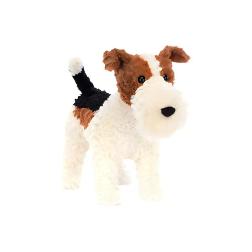 JELLYCAT Собачья коллекция Hector Джек RUSSELL Терьер Куклы Плюшевая кукла 23 см Высота