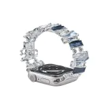 Синий и серебристый (Запястье 13-15,5 см)