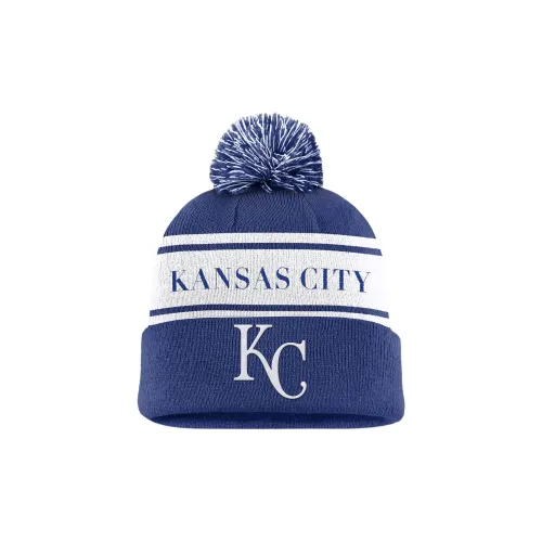 nike Акриловые шапки-бини Мужской Темно-синий Синий