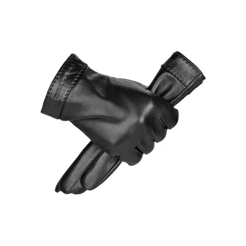 PIERRE CARDIN Овчина Перчатки Мужские Черные