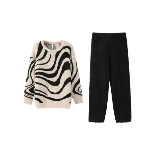 Aannsfam Pajama Комплект Мужской Абрикос Серый