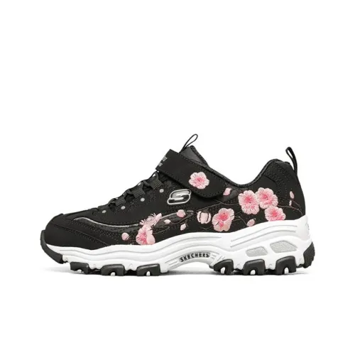 Skechers D'LITES Series Детская повседневная обувь Низкий топ Школьный возраст