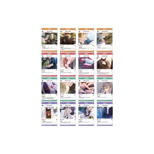 MIHOYO Tears Of Themis Коллекционное издание Остановленный CG акрил PHOTO карта Первая волна мерч по IP