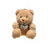 Коричневый, жемчужный, сердце