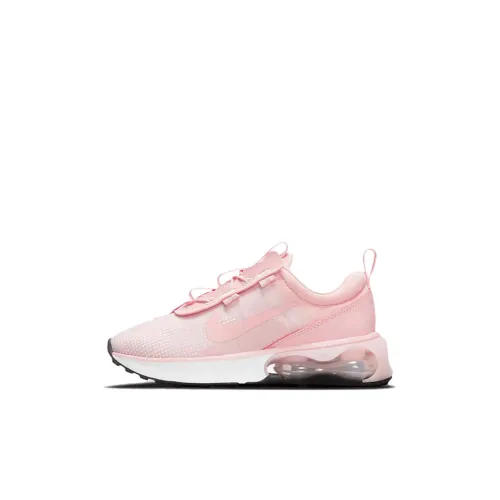 Nike Air Max 2021 Устойчивые к истиранию Низкие Беговые кроссовки Розовые для детей 3-7 лет