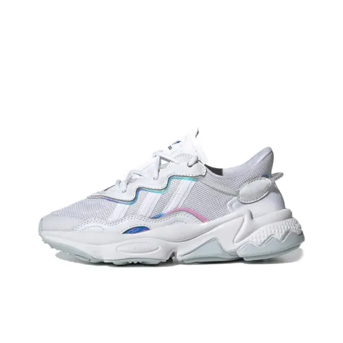 Adidas Originals OZWEEGO J Low Топ Спортивная Повседневная Обувь Белый Синий Розовый