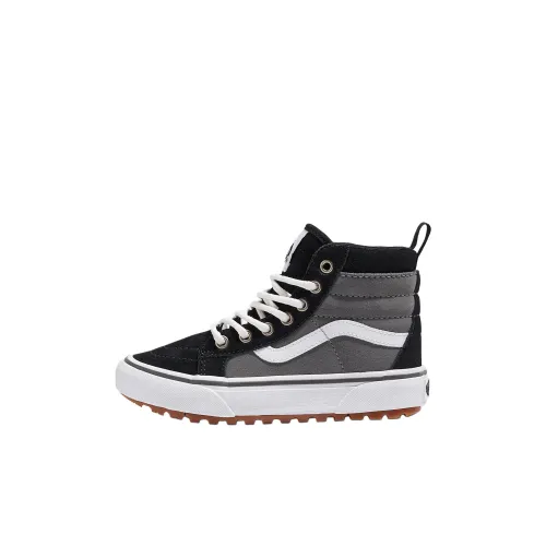 Vans SK8 HI Детские Скейтбординги MID Топ Черный/серый Kids