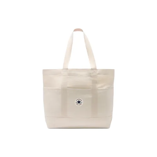 Конверс Холст Тоут Сумка Сумка для покупок Унисекс Экрю