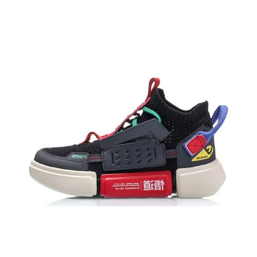 LINING YOUNG Повседневные Спортивные Кроссовки Черные Подростки