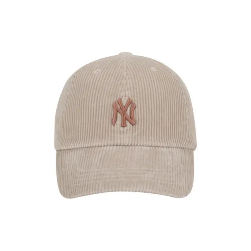 MLB Вельветовые кепки унисекс бежевого цвета