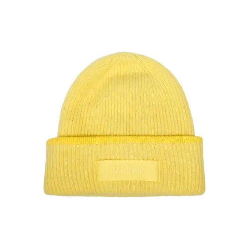Jacquemus Шапки-бини из альпаки Унисекс Желтый