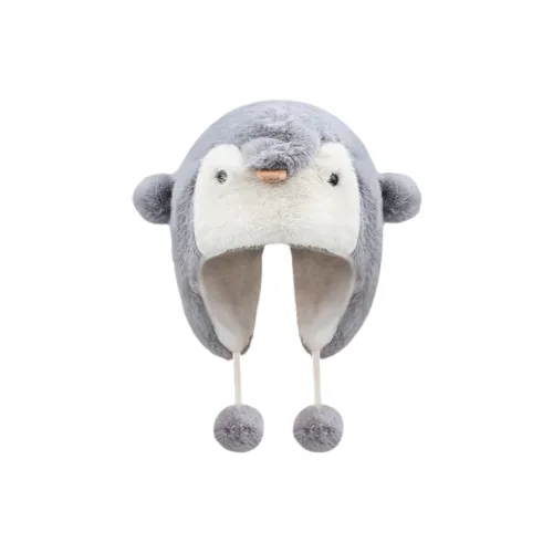 NOMK Полиэстер Шапки-бини Унисекс Серый