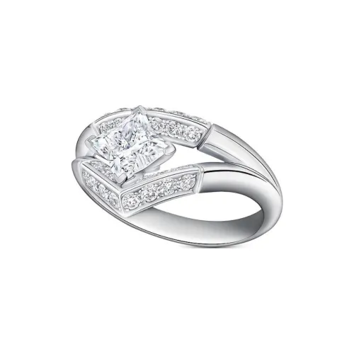 LOUIS VUITTON Платиновые кольца Унисекс Серебряный