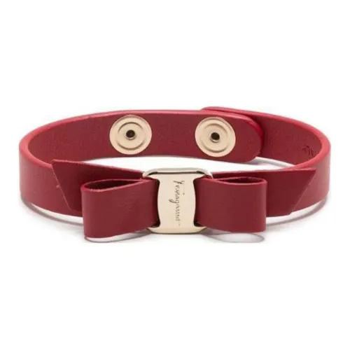 FERRAGAMO Кожа Браслеты Женские Красный