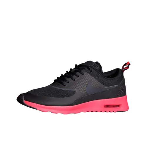 Nike Air Max THEA Low Топ Беговые кроссовки Мужской Черный Красный