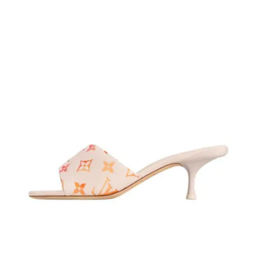 LOUIS VUITTON Revival Слипоны 5,5 см Женские Экрю