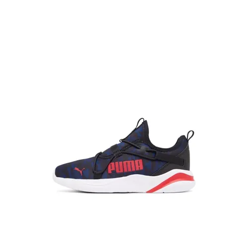 PUMA FINISH LINE Детская беговая обувь Low Top Черный Синий Kids