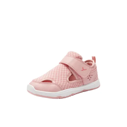 DECATHLON Противоскользящие устойчивые к истиранию низкие топы детские сандалии розовые для детей 3-7 лет