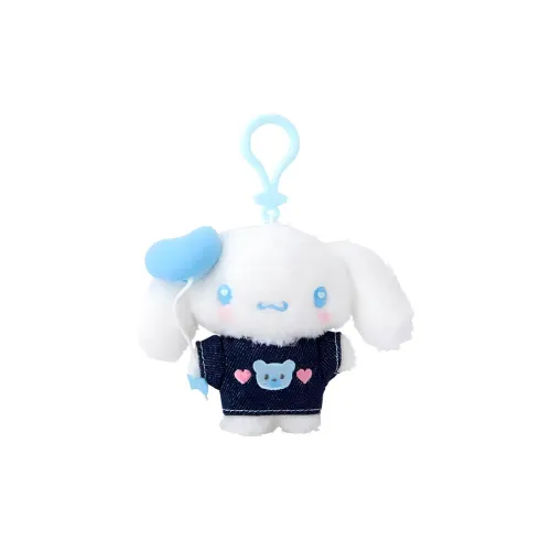 Sanrio Cinnamoroll Denim Collection Кукла Cinnamoroll Плюшевая Подвеска 13 см Рекомендуемая Высота