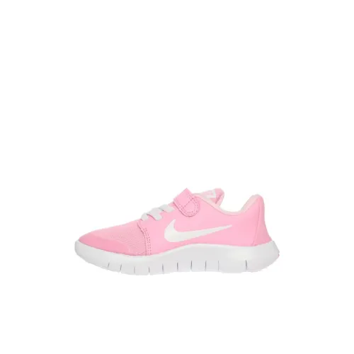 Nike Flex Contact 2 Slip-Resistant Abrasion-Resistant Kids Lifestyle Shoes Pink Children Aged 3-7 Years