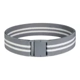 Серый белый, 40 мм, серый, резиновый, нижняя заколка