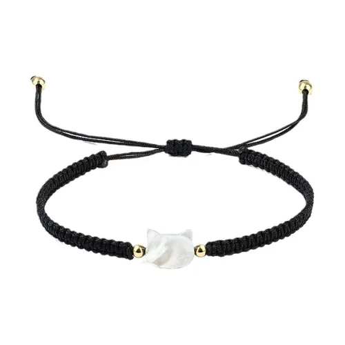 GIRATI Shell Fabric Alloy Bracelets Unisex