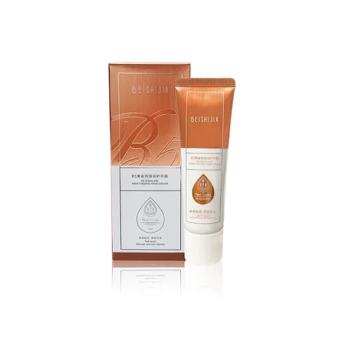 Beishi Jia B5 Скуален Крем для рук Ароматический Увлажняющий Смягчающий Отшелушивающий Устойчивый к растрескиванию Увлажняющий 50 г Упаковка