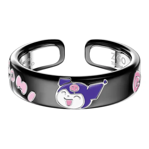 Санрио Kulomi Kuromi Urban Chic Позиционирование Стиль Эксклюзивный Креативный Дизайн Кольцо Мерч по IP