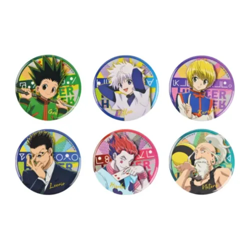 BOOM COMIC Охотник х Охотник Серебряный Onion Иллюстрация Аксессуары Shuichi Курапика Значки